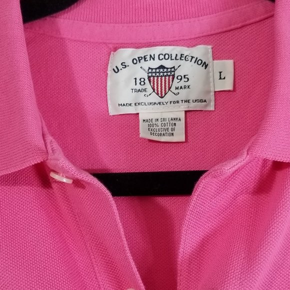NWT US Open Pink Sleeveless Polo - Picture 4 of 8